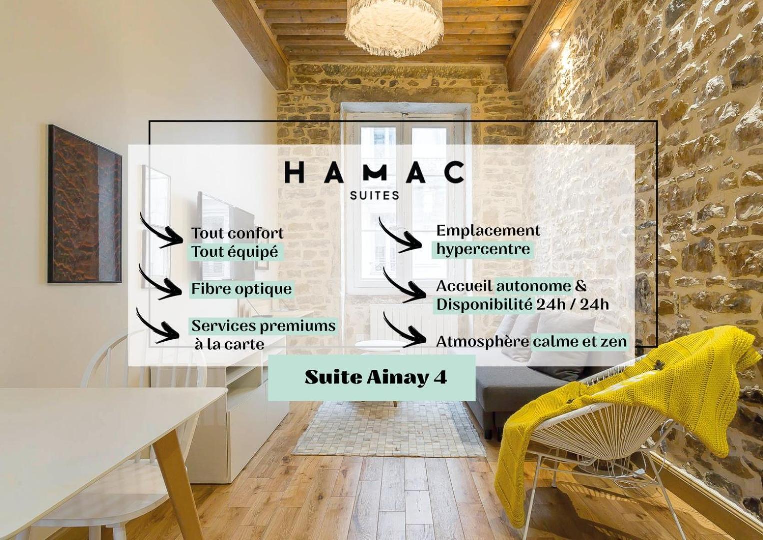 Hamac Suites - Studio Ainay 4 - Hyper Centre Lyon Zewnętrze zdjęcie